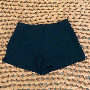 Forever 21 Black Dress Tailored Shorts